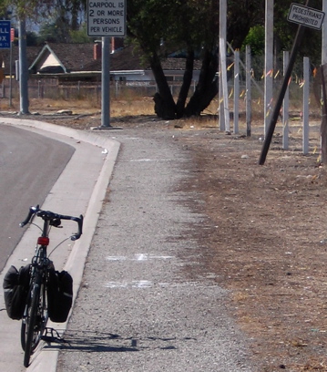 Sidewalk near Monroe